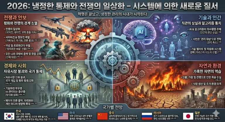 점성학으로 본 2026년: 5가지 충격적인 미래 시나리오