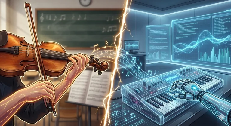 AI가 작곡한 음악, 예술일까? 현직 음대 교수들이 밝힌 5가지 충격적 진실
